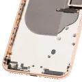 Back Housing W/ Small Components Pre-Installed For iPhone 8 (Used OEM Pull: Grade A) (Gold)