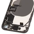 Back Housing W/ Small Components Pre-Installed For iPhone 8 (Used OEM Pull: Grade B) (Space Gray)