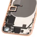 Back Housing W/ Small Parts For iPhone 8 (Used OEM Pull: Grade C) (Gold)