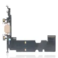 Charging Port Flex Cable For iPhone 8 Plus (Aftermarket) (Gold)