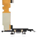 Charging Port Flex Cable For iPhone 8 Plus (Aftermarket) (Silver)