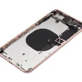 Задній корпус із передустановленими компонентами для iPhone 8 Plus (без логотипу) (Aftermarket Plus) (золотий)