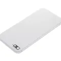 Back Housing With Small Components Pre-Installed For iPhone 8 Plus (No Logo) (Aftermarket Plus) (Silver)