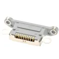 Charging Port Only For iPhone 12 Pro (Silver) (10 Pack)