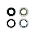 Back Camera Lens With Bracket & Bezel For iPhone 12 / 12 Mini (Real Sapphire) (Premium) (Green)