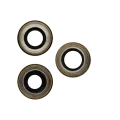 Back Camera Lens With Bracket & Bezel For iPhone 12 Pro Max (3 Piece Set) (Real Sapphire) (Premium) (Gold)