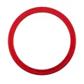 Back Camera Bezel Ring Only For iPhone 11 / 12 / 12 Mini (Red) (2 Piece Set) (10 Pack)