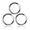 Back Camera Bezel Ring Only For iPhone 12 Pro (Graphite) (3 Piece Set) (10 Pack)