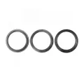Back Camera Bezel Ring Only For iPhone 12 Pro (Graphite) (3 Piece Set) (10 Pack)