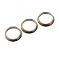 Back Camera Bezel Ring Only For iPhone 12 Pro (Gold) (3 Piece Set) (10 Pack)