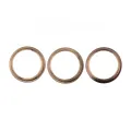 Back Camera Bezel Ring Only For iPhone 12 Pro (Gold) (3 Piece Set) (10 Pack)
