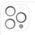 Back Camera Bezel Ring Only For iPhone 12 Pro Max (Graphite) (3 Piece Set) (10 Pack)