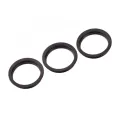 Back Camera Bezel Ring Only For iPhone 12 Pro Max (Graphite) (3 Piece Set) (10 Pack)