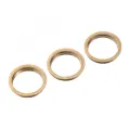 Back Camera Bezel Ring Only For iPhone 12 Pro Max (Gold) (3 Piece Set) (10 Pack)