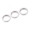 Back Camera Bezel Ring Only For iPhone 12 Pro Max (Silver) (3 Piece Set) (10 Pack)