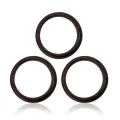 Back Camera Bezel Ring Only For iPhone 11 Pro / 11 Pro Max (Space Gray) (3 Piece Set) (10 Pack)
