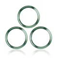 Back Camera Bezel Ring Only For iPhone 11 Pro / 11 Pro Max (Midnight Green) (3 Piece Set) (10 Pack)