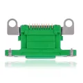 Charging Port Only For iPhone 12 Mini (Green) (10 Pack)