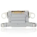 Charging Port Only For iPhone 12 Pro Max (Silver) (10 Pack)