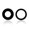 Back Camera Lens (Glass Only) With Adhesive For iPhone 12 / 12 Mini (2 Piece Set) (Aftermarket Plus)