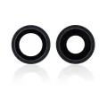 Back Camera Lens With Bracket & Bezel For iPhone 12 / 12 Mini (Aftermarket Plus) (Black)