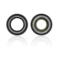 Back Camera Lens With Bracket & Bezel For iPhone 12 / 12 Mini (Aftermarket Plus) (Black)