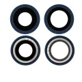 Back Camera Lens With Bracket & Bezel For iPhone 12 / 12 Mini (Aftermarket Plus) (Blue)