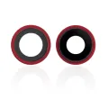 Back Camera Lens With Bracket & Bezel For iPhone 12 / 12 Mini (Aftermarket Plus) (Red)