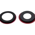 Back Camera Lens With Bracket & Bezel For iPhone 12 / 12 Mini (Aftermarket Plus) (Red)