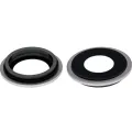 Back Camera Lens With Bracket & Bezel For iPhone 12 / 12 Mini (Aftermarket Plus) (White)