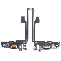 Шлейф зарядки для iPhone 12 Pro Max (Aftermarket Plus) (графітовий)