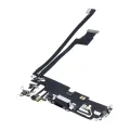 Шлейф зарядки для iPhone 12 Pro Max (Aftermarket Plus) (графітовий)