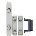 Hard Buttons (Power / Volume / Switch) For iPhone X (Black)