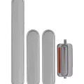 Hard Buttons (Power / Volume / Switch) For iPhone X (Silver)
