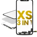 3 in 1 With Frame Included (Short Flex Digitizer + Front Glass + OCA Pre-Installed) For iPhone XS