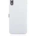 Back Housing With Small Components Pre-Installed For iPhone X (No Logo) (Aftermarket Plus) (Silver)