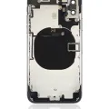 Back Housing With Small Components Pre-Installed For iPhone X (No Logo) (Aftermarket Plus) (Space Gray)