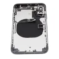 Back Housing With Small Components Pre-Installed For iPhone X (No Logo) (Aftermarket Plus) (Space Gray)