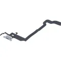Charging Port Flex Cable For iPhone X (Premium) (Silver)