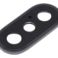 Back Camera Lens With Bracket & Bezel For iPhone X (Space Gray)