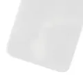 Back Cover Glass For iPhone X (No Logo) (Silver)
