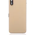 Back Housing With Small Components Pre-Installed For iPhone XS (No Logo) (Aftermarket Plus) (Gold)