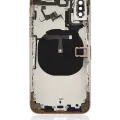 Back Housing With Small Components Pre-Installed For iPhone XS (No Logo) (Aftermarket Plus) (Gold)