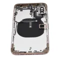 Back Housing With Small Components Pre-Installed For iPhone XS (No Logo) (Aftermarket Plus) (Gold)