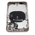 Back Housing With Small Components Pre-Installed For iPhone XS (No Logo) (Aftermarket Plus) (Gold)