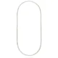 Back Camera Bezel Ring Only For iPhone X (Silver) (10 Pack)