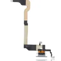 Charging Port Flex Cable For iPhone X (Aftermarket) (Silver)