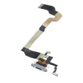 Charging Port Flex Cable For iPhone X (Aftermarket) (Silver)