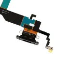 Charging Port Flex Cable For iPhone X (Aftermarket) (Space Gray)