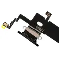 Charging Port Flex Cable For iPhone X (Aftermarket) (Space Gray)